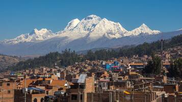 Vue depuis lâhĂ©bergement