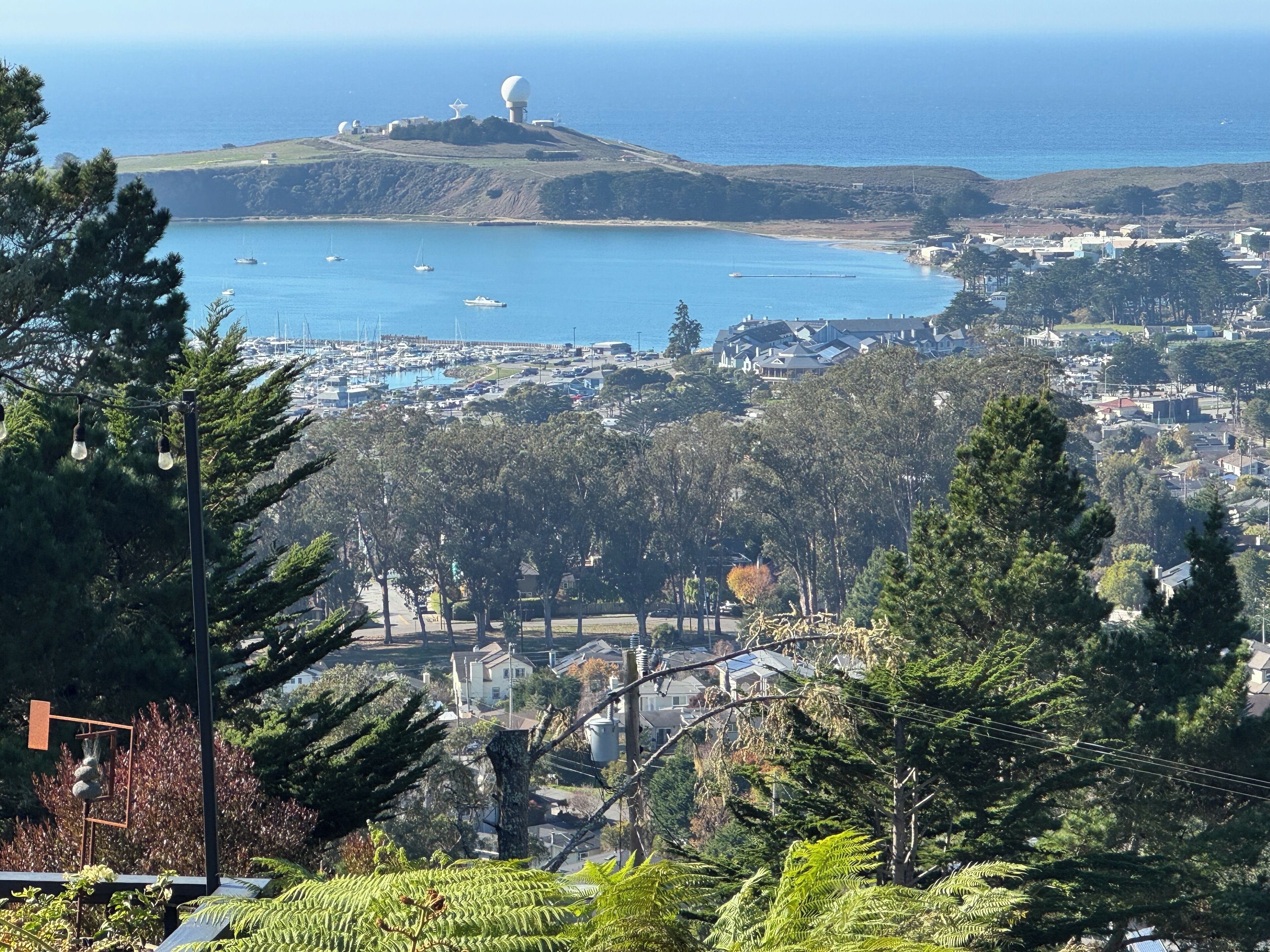 Vue depuis l’hébergement