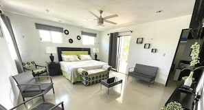 4 chambres, fer et planche Ă repasser, Wi-Fi, draps fournis