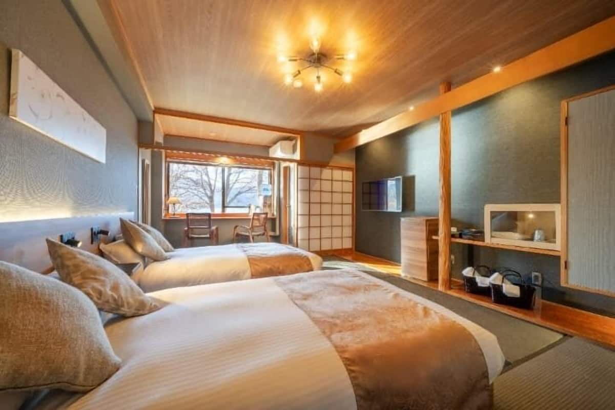 Chambre Signature avec lits jumeaux, non-fumeur (Japanese-Western style)