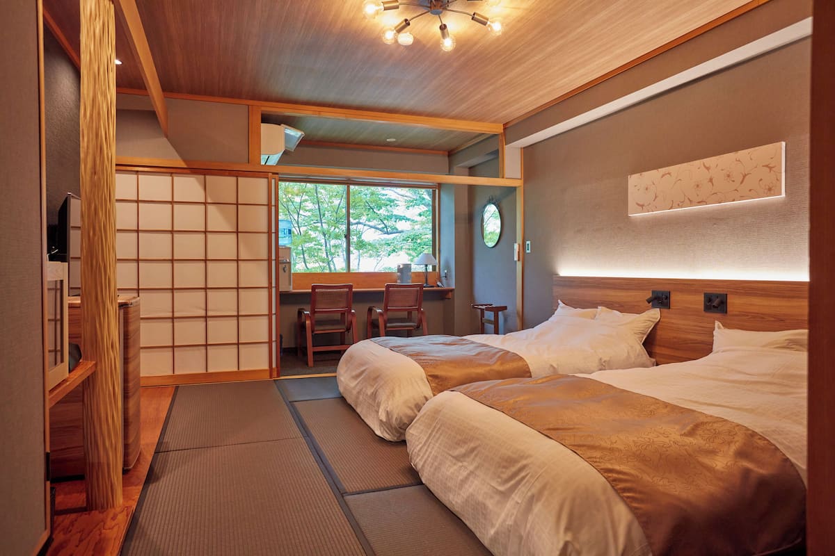 Chambre Signature avec lits jumeaux, non-fumeur (Japanese-Western style)