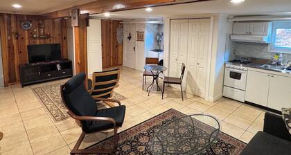 One Bedroom-Basement Apartment with Private Entrance