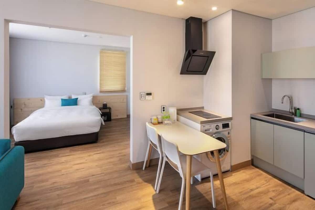 1 bedroom, down comforters, in-room safe, desk