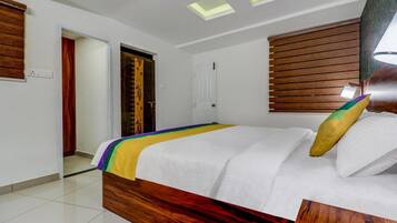 Desk, iron/ironing board, free WiFi, bed sheets