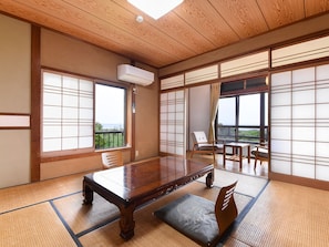 Tavanomainen huone (Japanese Style, Main or New building) | Ilmainen Wi-Fi, vuodevaatteet