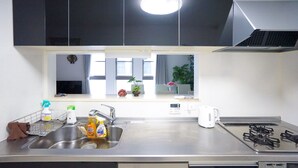 บ้านพัก (Private Vacation Home) | ครัวขนาดเล็กส่วนตัว