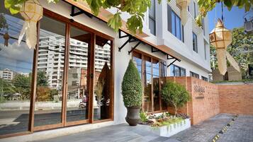 Ingresso della struttura