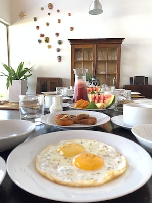 Breakfast buffet