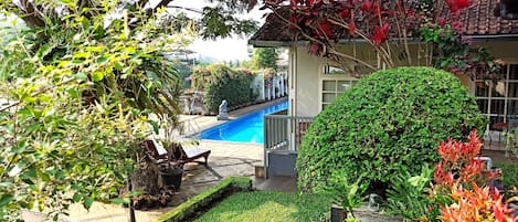 Façade de l’hébergement