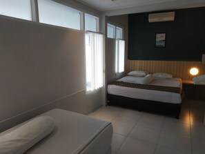 Family Villa, 3 Bedrooms, Pool View | Desk, blackout drapes, iron/ironing board, free WiFi - Samami Garden (Bandung)