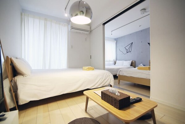 Deluxe Family Room (KO201) | Soundproofing, iron/ironing board, free WiFi - Asakusa Koma House (Tokyo)
