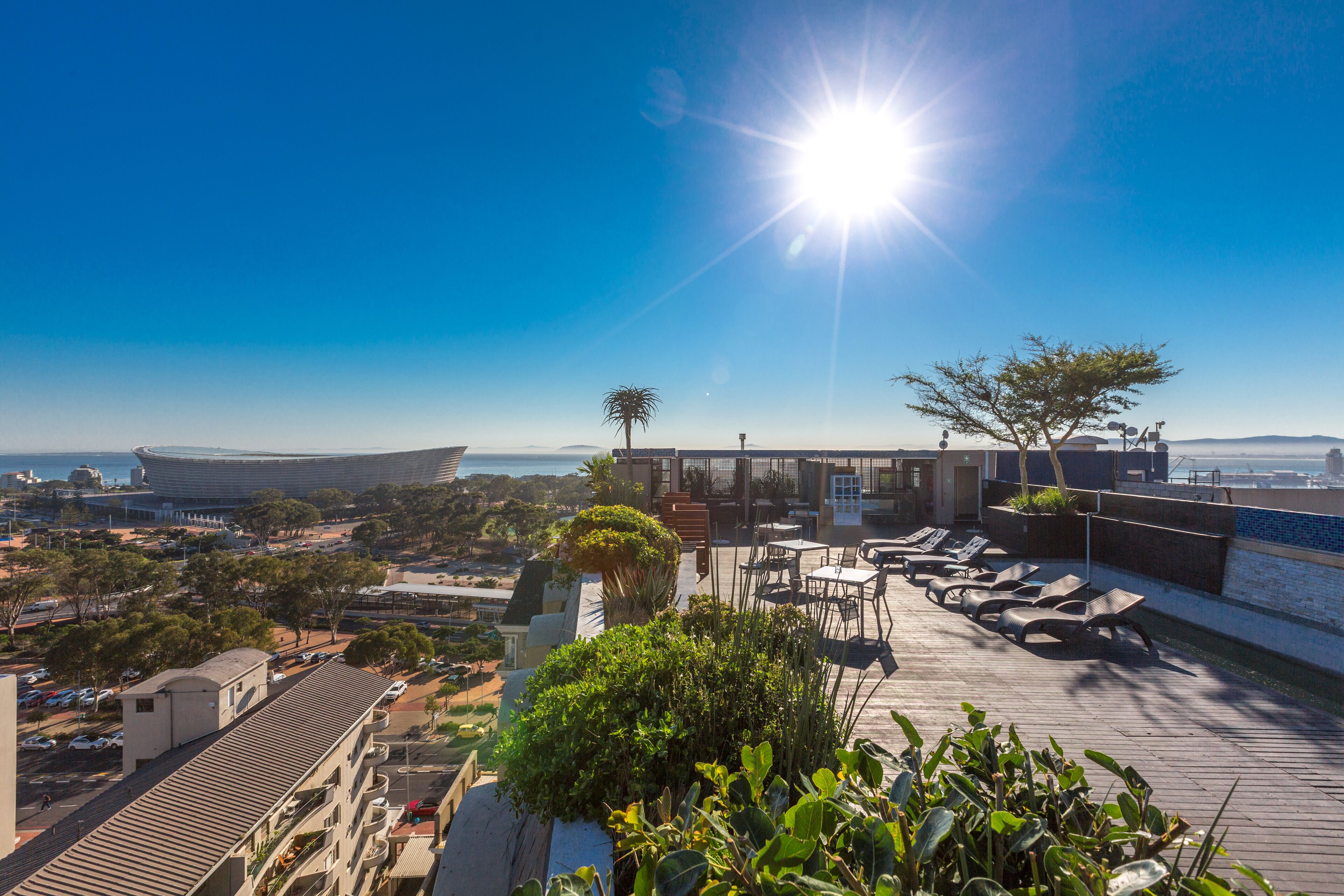 City view from property