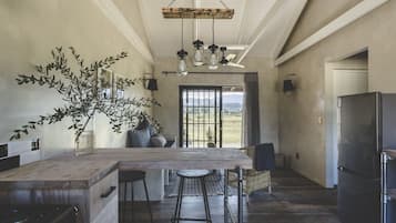 Ferienhaus, 2 Schlafzimmer | Eigene Küche | Kühlschrank, Mikrowelle, Ofen, Herdplatte