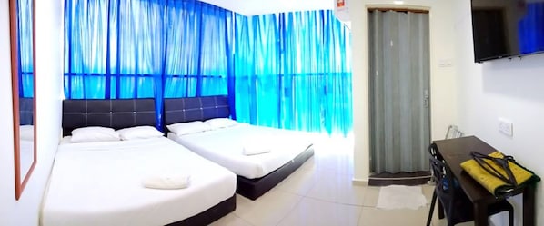 Double Room, Non Smoking | Desk, blackout drapes, iron/ironing board, free WiFi - Cattleya Glory Hotel (Johor Bahru)