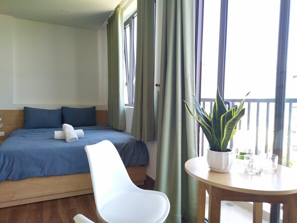 1 chambre, coffre-fort, accès à Internet