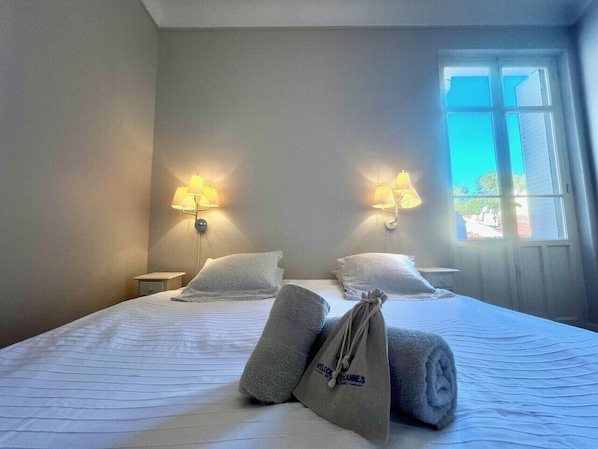 1 Schlafzimmer, kostenloses WLAN, Bettwäsche