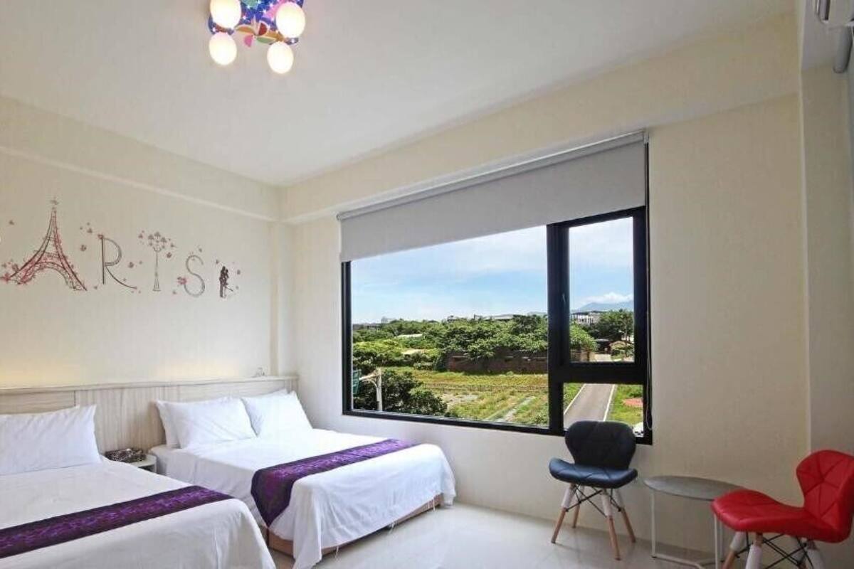 Down duvets, blackout curtains, free WiFi, bed sheets