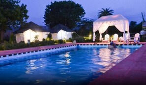 Outdoor pool - Tiger Queen Ranthambore (Sawai Madhopur)