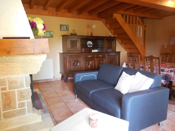 تلفزيون، مدفأة