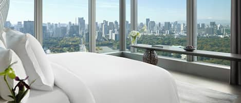 Panoramic Suite | 1 bilik tidur, bar mini, peti besi dalam bilik, meja