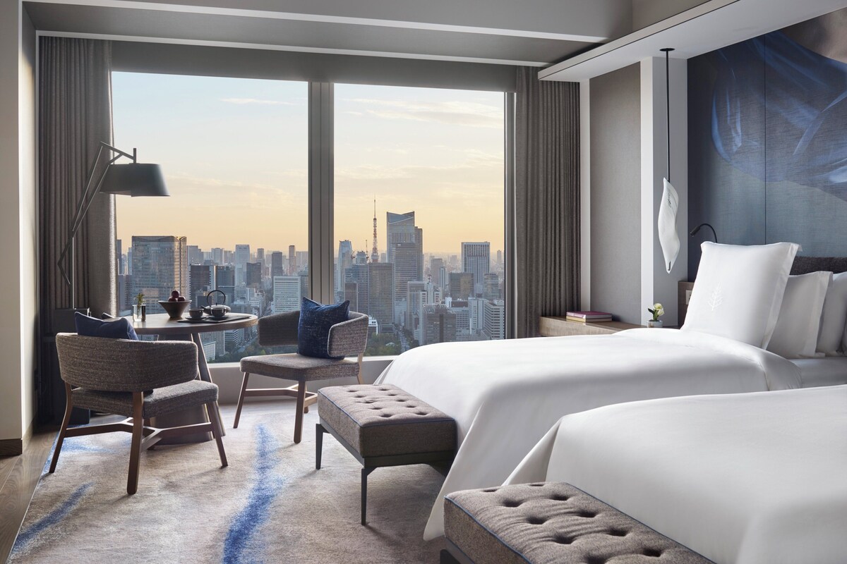 Rom – superior, 2 dobbeltsenger (Skyline View) | Byutsikt