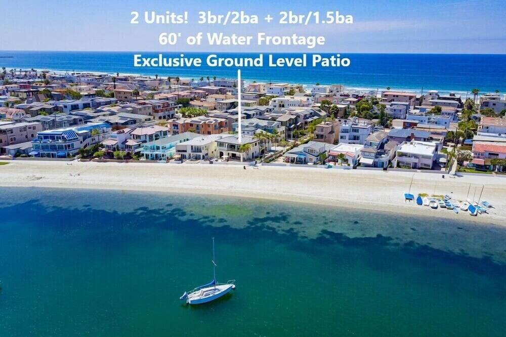 Exclusive 1,000sf Ground Level Waterfront Patio + AC