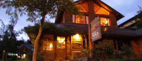 Front of property - evening/night