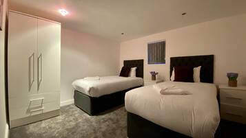 Egyptian cotton sheets, premium bedding, down duvets, memory-foam beds