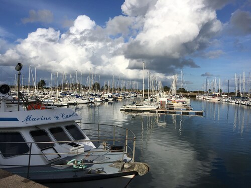 apartment on the port of Saint-Vaast-la-Hougue