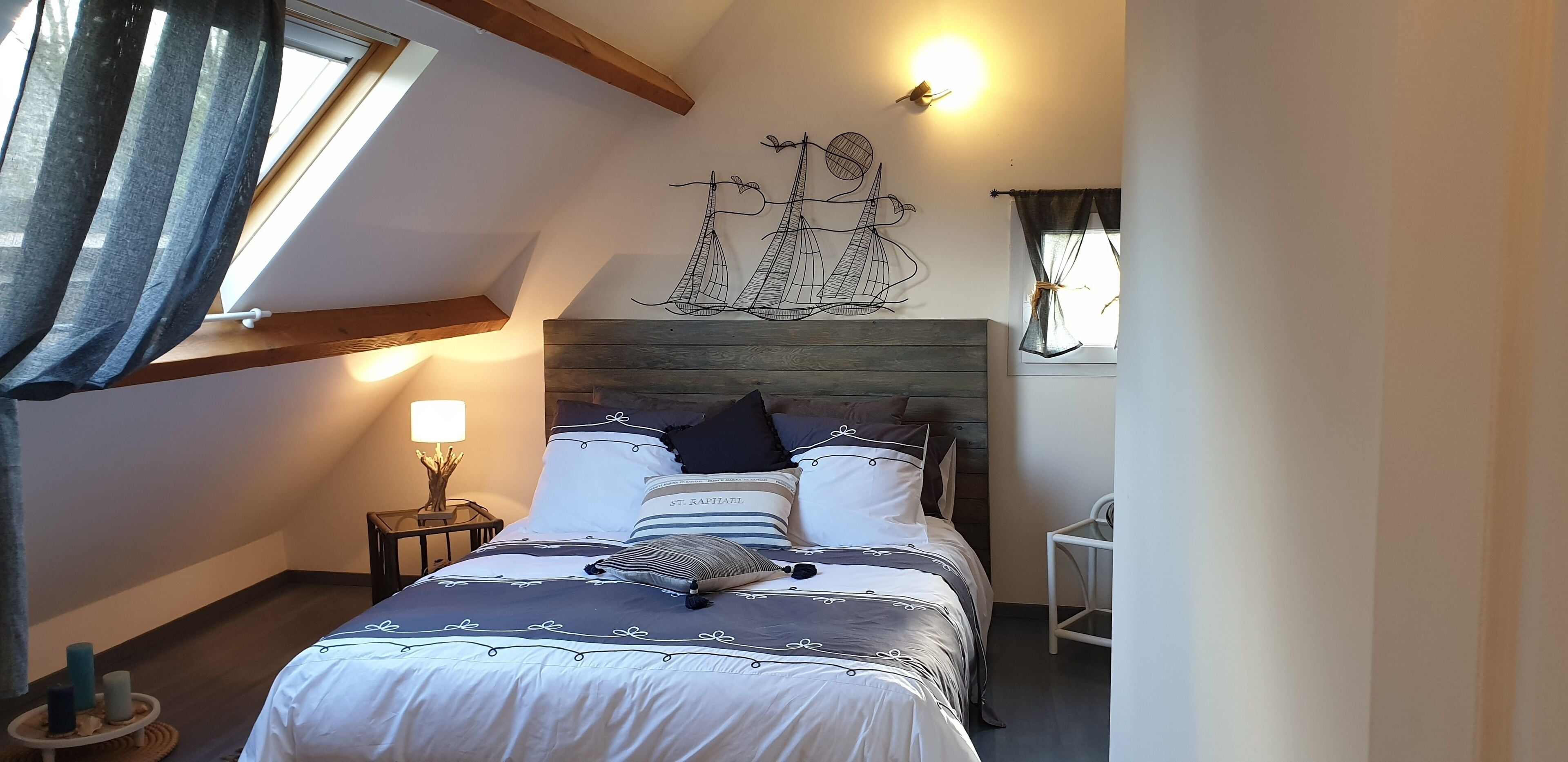 5 chambres, fer et planche à repasser, Wi-Fi, draps fournis