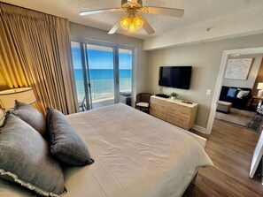 2 makuuhuonetta, silitysrauta/-lauta, ilmainen Wi-Fi, vuodevaatteet