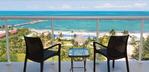 Balcony view - MAREA Beachfront 2 BDR - Stunning Oceanview (Cancun)