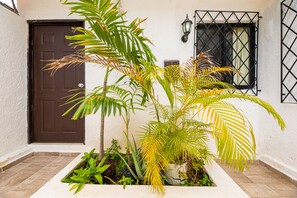 Entrada de la propiedad