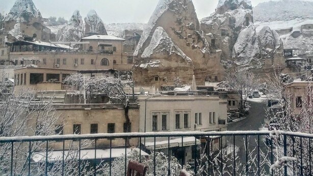 Balcony - Cappadocia Center Cave Hotel (Nevsehir)