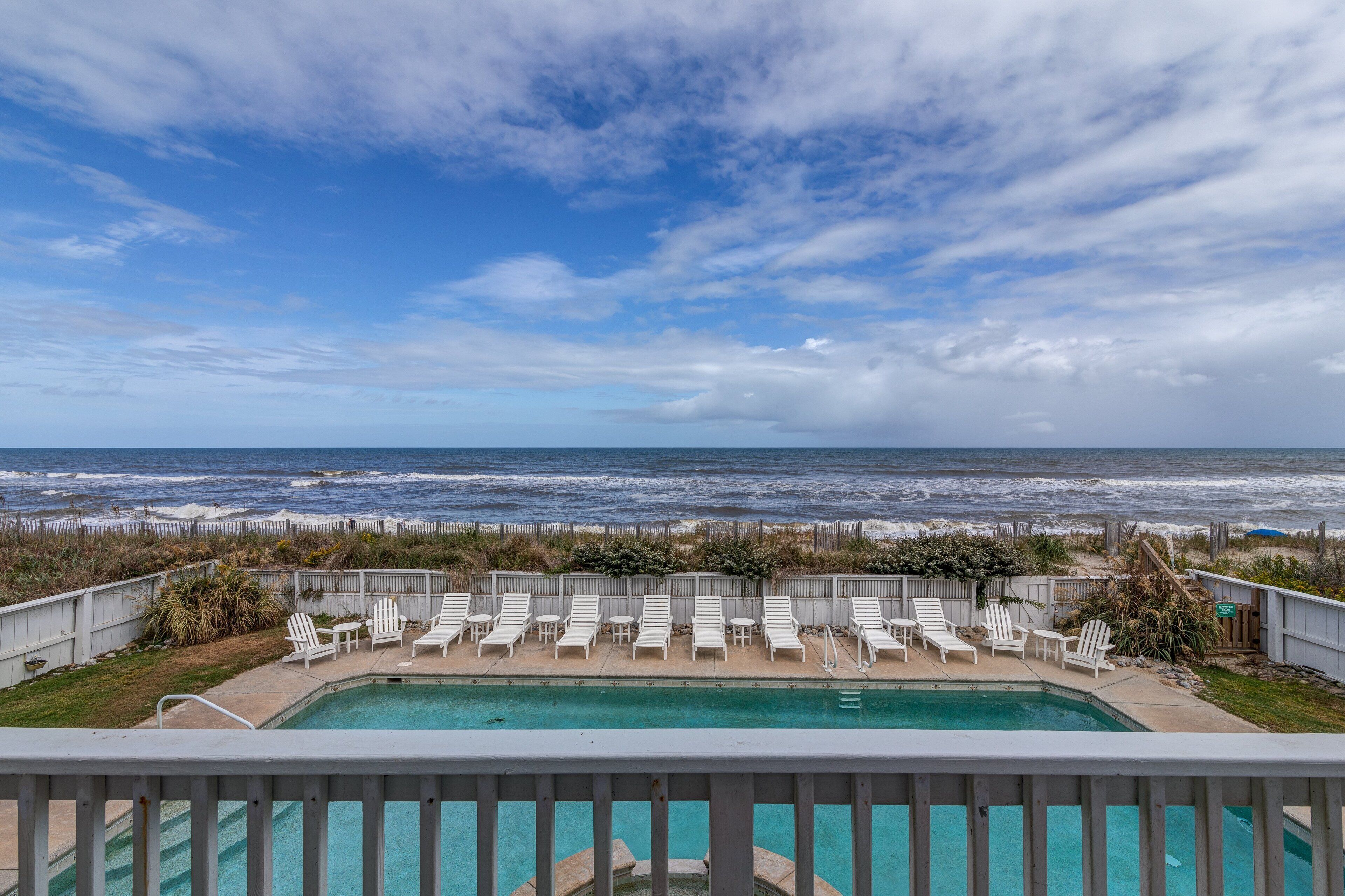 Et oppvarmet basseng