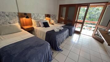 Kamar Standar | Minibar, meja kerja, Wi-Fi gratis, dan seprai linen