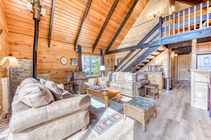 TV, fireplace, DVD player