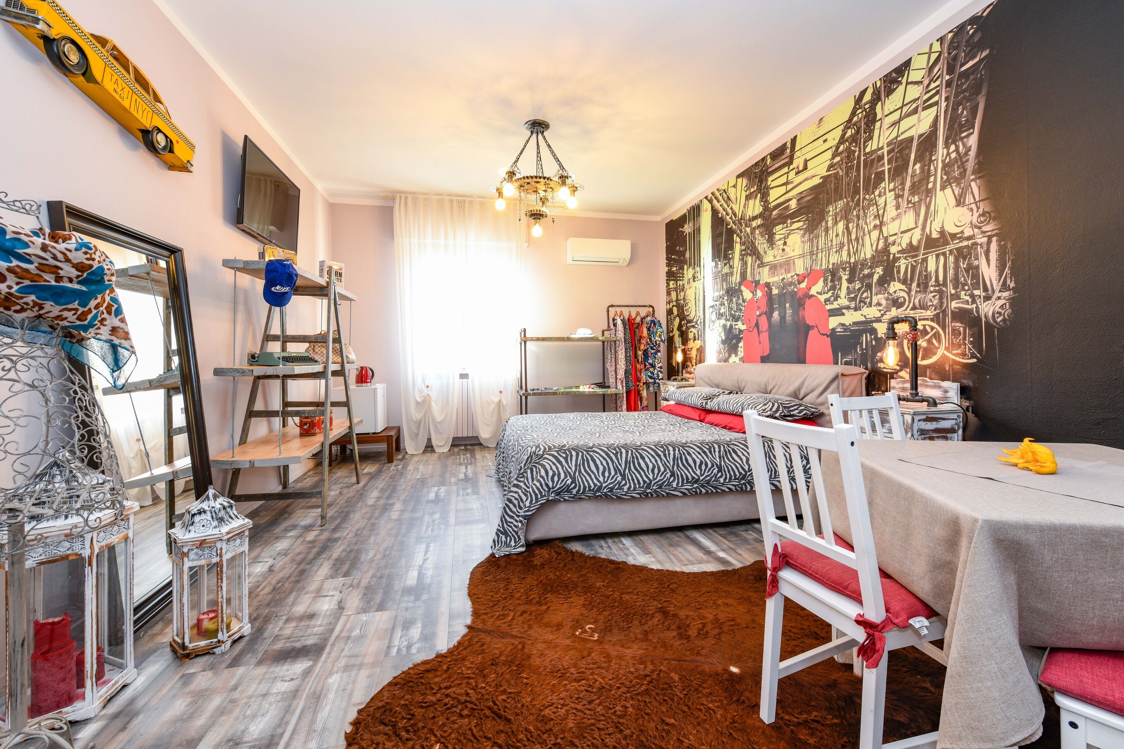 Exclusive-studiosuite (Fede) | Dundyner, Select Comfort-senge, individuel indretning, lydisolering