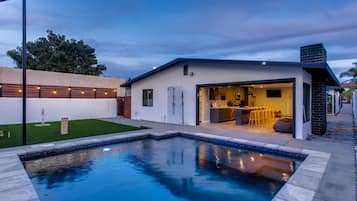 Außenpool, beheizter Pool