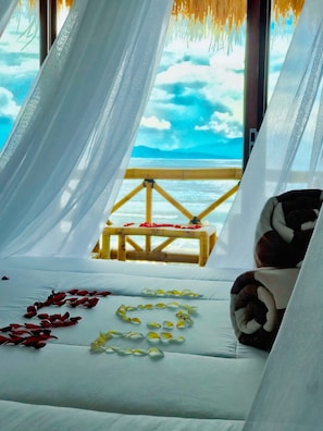 Traditional Double Room | Balcony view - Pondok Bamboo Villa (Penida Island)
