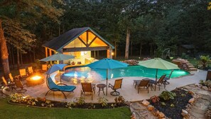 Beheizter Pool