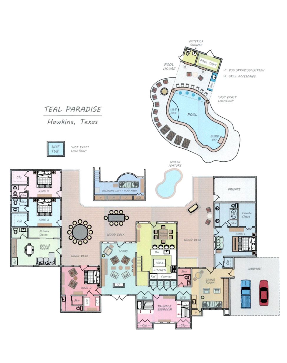 View of the floor plan – a great way to see the layout and flow of the home.