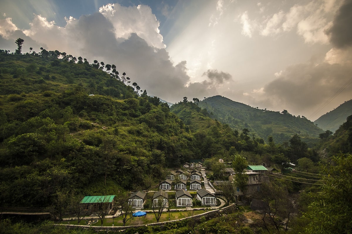 Pemandangan gunung