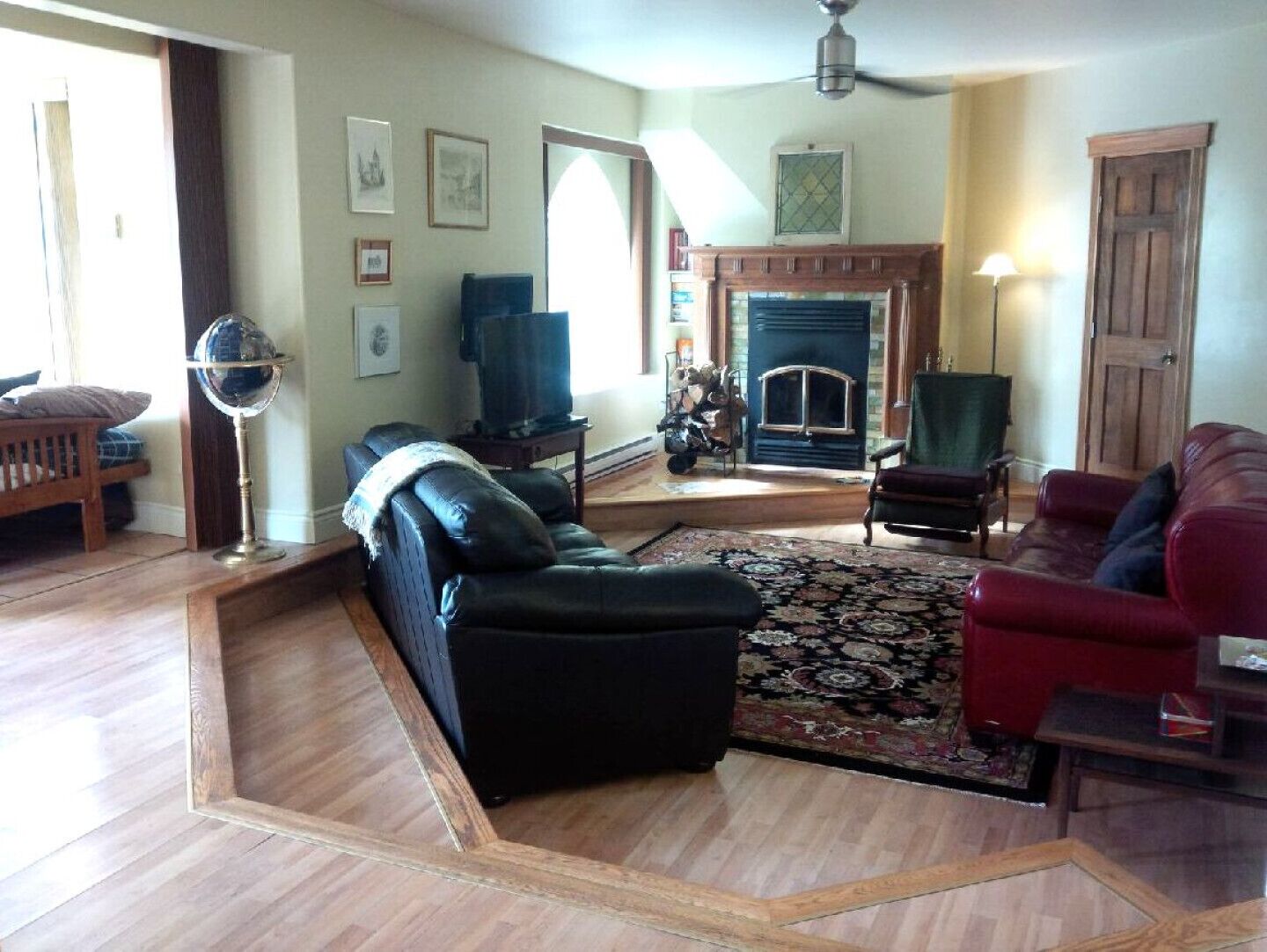 Entire Main Floor of Historic Gothic Stone Church near Perth 