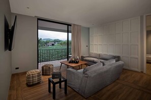 2-Bedroom Suite | 거실 | 스마트 TV