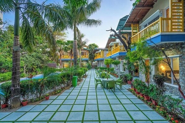 Vista para o jardim