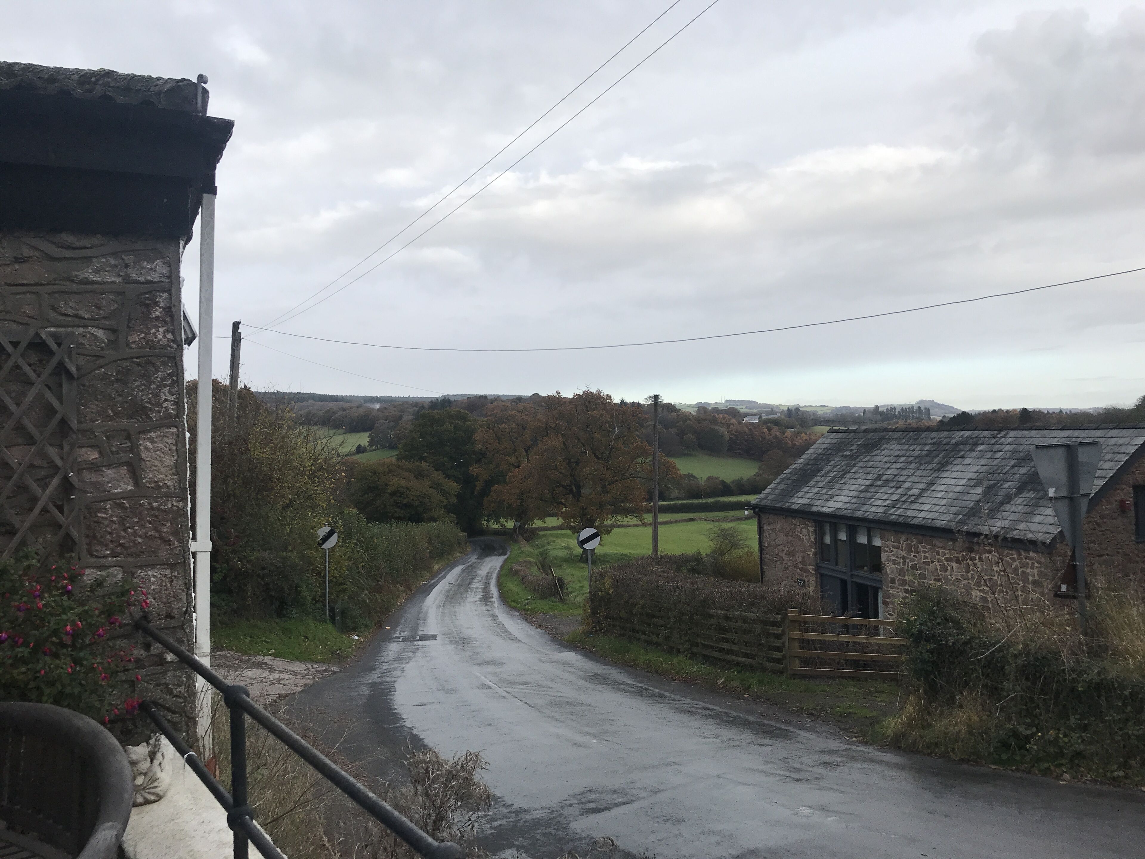 Vista desde la propiedad