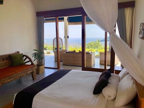 4 bedrooms, in-room safe, iron/ironing board, travel cot