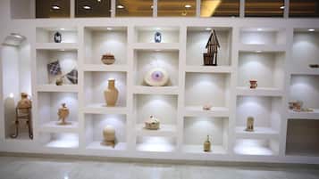 Coin salon dans le hall
