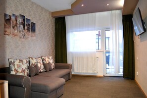 Comfort-Doppelzimmer | Wohnzimmer | Smart-TV